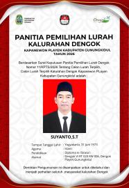 Suyanto, S.T. Terpilih sebagai Lurah Kalurahan Dengok Periode 2026–2034